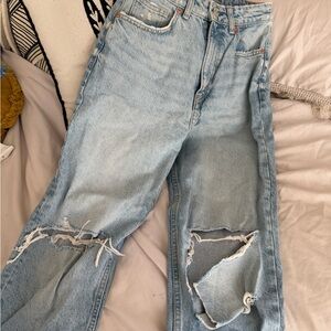 Madewell ripped jeans